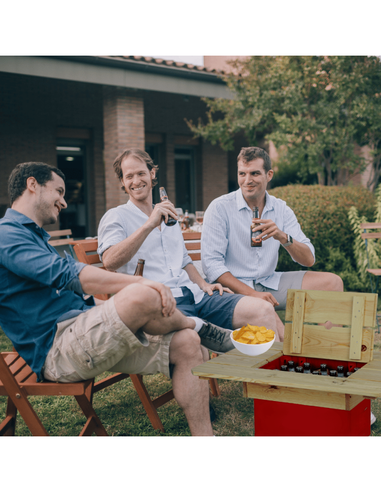 BLAT NA SKRZYNKĘ - Blat na skrzynkę piwa drewniany stół plenerowy z pokrywą turystyczny EKO - product b2b.wamar.biz 11