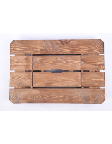 BLAT NA SKRZYNKĘ - Blat na skrzynkę piwa drewniany stół plenerowy z pokrywą turystyczny EKO - product 4