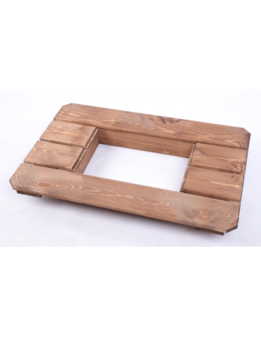 BLAT NA SKRZYNKĘ - Blat na skrzynkę piwa drewniany stół plenerowy z pokrywą turystyczny EKO - product 6