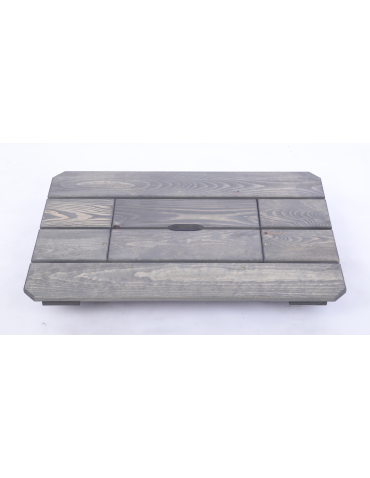 BLAT NA SKRZYNKĘ - Blat na skrzynkę piwa drewniany stół plenerowy z pokrywą turystyczny EKO - product 3