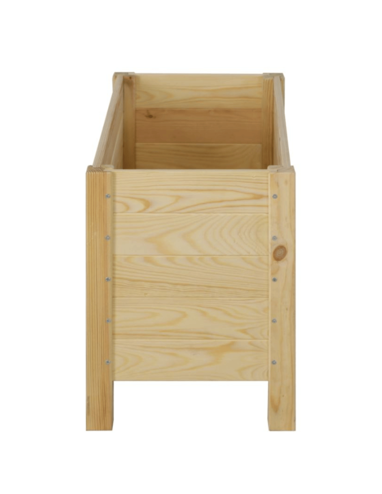 Duże Donice Drewniane Ogrodowe - Skrzynia donica doniczka zielnik ziołownik REGULOWANE DNO 40x60x30cm EKO - product b2b.wamar.biz 4