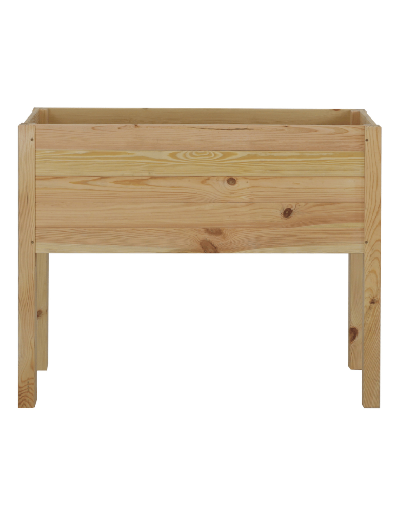 Duże Donice Drewniane Ogrodowe - Skrzynia donica doniczka na nogach ziołownik REGULOWANE DNO 72,5x88x30cm EKO - product b2b.wamar.biz 3