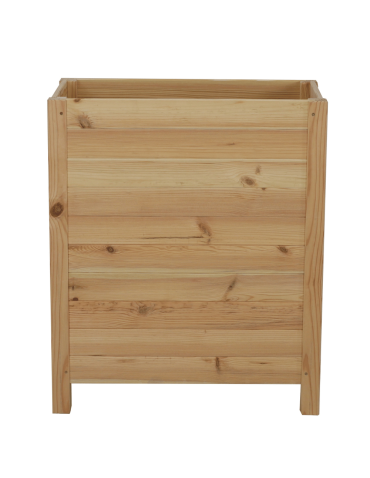 Duże Donice Drewniane Ogrodowe - Skrzynia donica doniczka WYSOKA ziołownik REGULOWANE DNO 72,5x68x30cm EKO - product 3