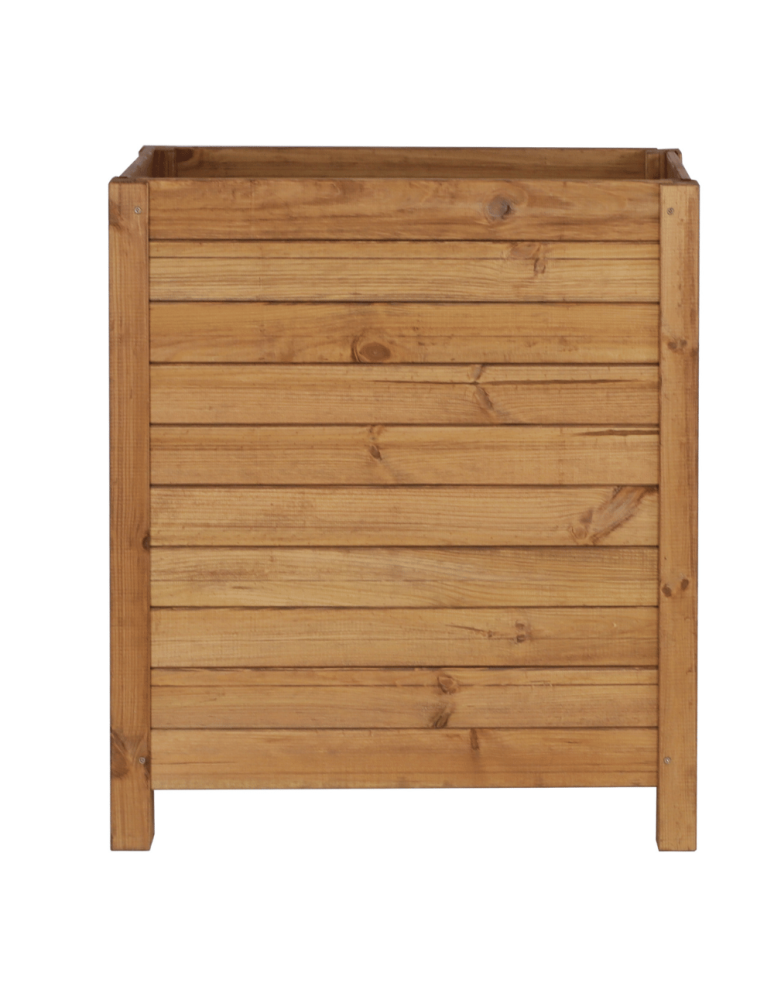 Duże Donice Drewniane Ogrodowe - Skrzynia donica doniczka WYSOKA ziołownik REGULOWANE DNO 72,5x88x30cm EKO - product b2b.wamar.biz 3