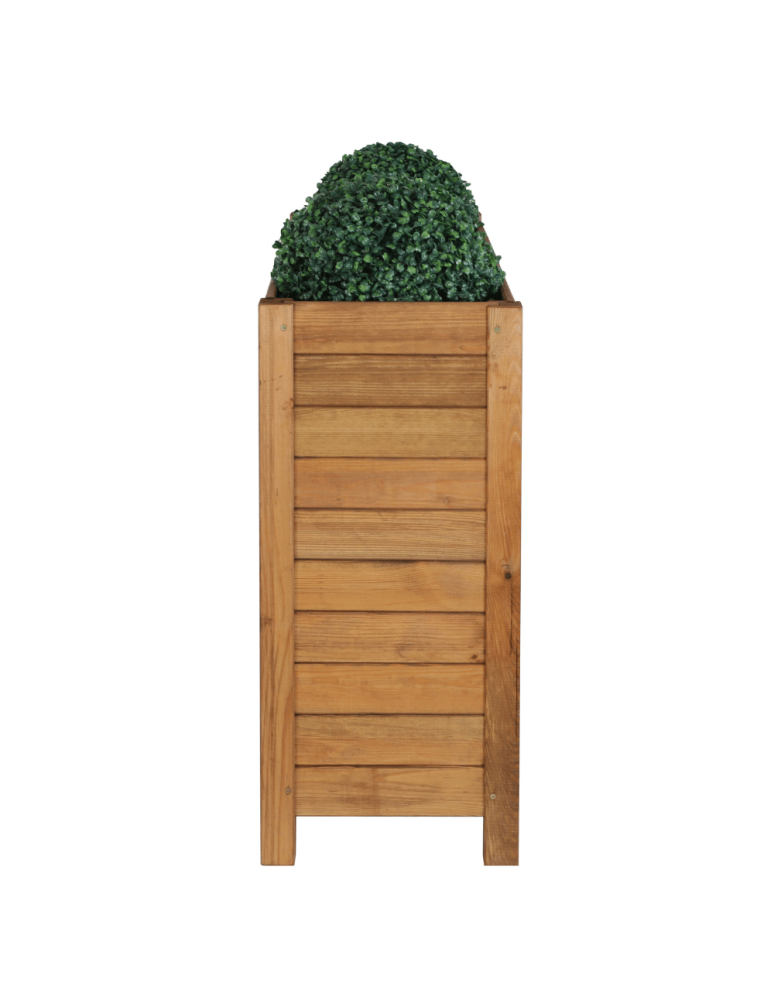 Duże Donice Drewniane Ogrodowe - Skrzynia donica doniczka WYSOKA ziołownik REGULOWANE DNO 72,5x88x30cm EKO - product b2b.wamar.biz 4