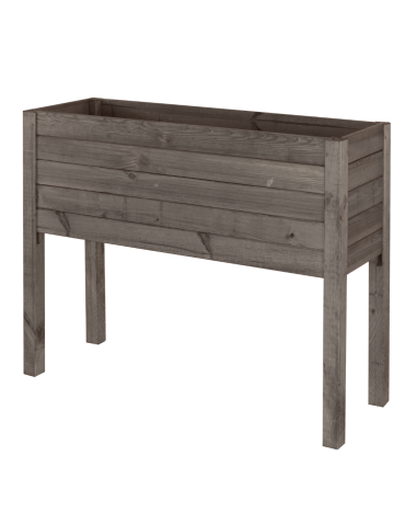 Duże Donice Drewniane Ogrodowe - Skrzynia donica doniczka na nogach ziołownik REGULOWANE DNO 72,5x88x30cm EKO - product 4