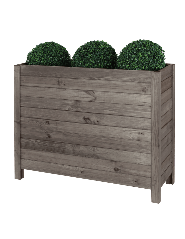 Duże Donice Drewniane Ogrodowe - Skrzynia donica doniczka WYSOKA ziołownik REGULOWANE DNO 72,5x88x30cm EKO - product b2b.wamar.biz 2
