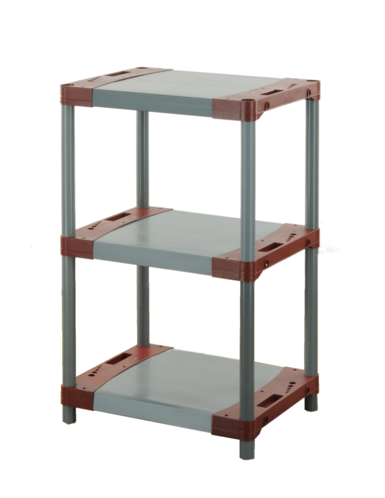 Regały z plastiku- tworzywa - Regał plastikowy do piwnicy regał z tworzywa 98x50x46 cm 97%RECYKLING ECO - product b2b.wamar.biz 2