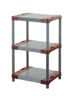 Regał plastikowy do piwnicy regał z tworzywa 98x50x46 cm 97%RECYKLING ECO - product 2