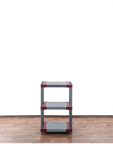 Regały z plastiku- tworzywa - Regał plastikowy do piwnicy regał z tworzywa 98x50x46 cm 97%RECYKLING ECO - product 3