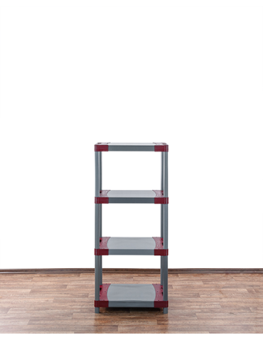 Regały z plastiku- tworzywa - Regał plastikowy garażowy regał z tworzywa 138x50x46 cm 97%RECYKLING ECO - product 4