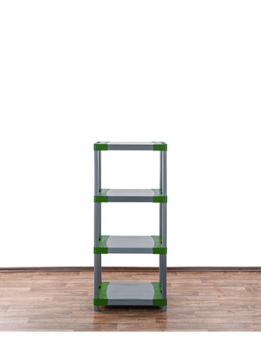 Regały z plastiku- tworzywa - Stojak plastikowy garażowy regał z tworzywa 138x50x46 cm 97%RECYKLING ECO - produkt 4