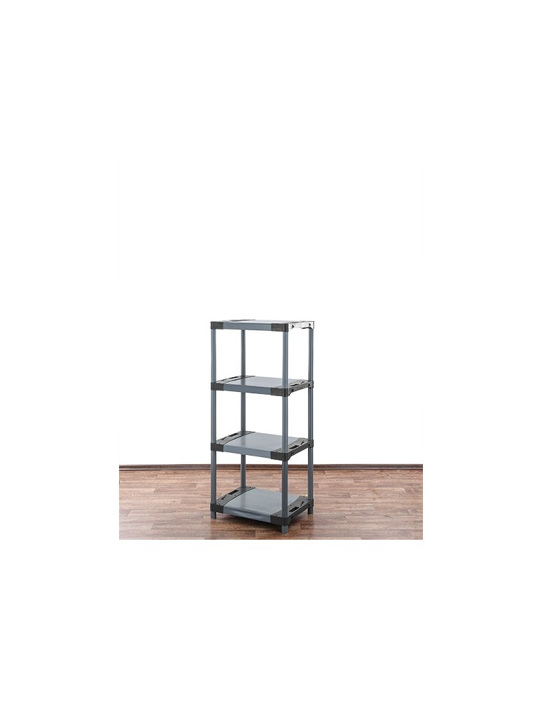 Regały z plastiku- tworzywa - Stojak plastikowy garażowy regał z tworzywa 138x50x46 cm 97%RECYKLING ECO - product b2b.wamar.biz 3