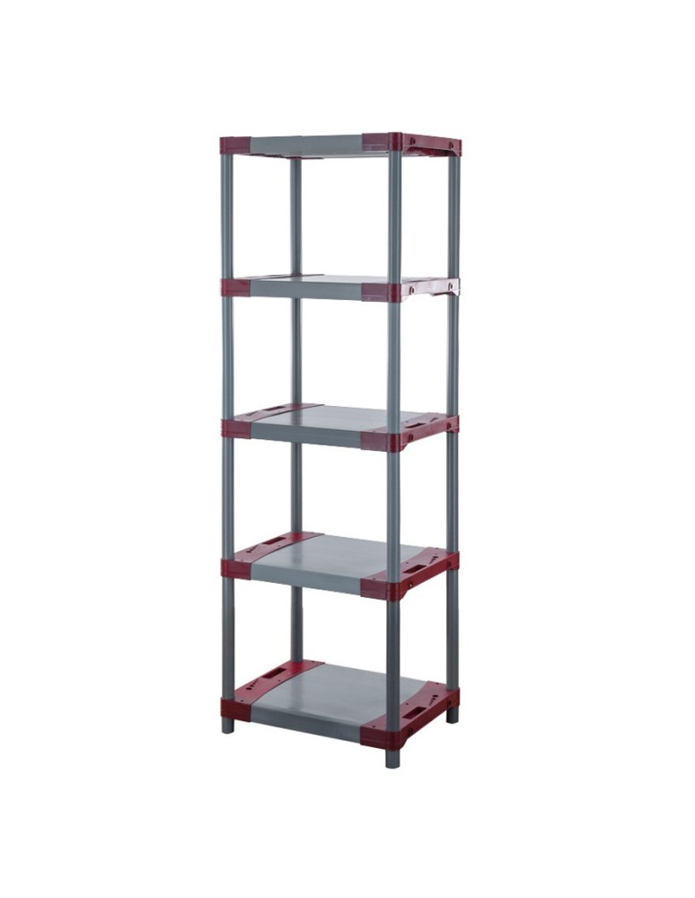 Regały z plastiku- tworzywa - Regał z tworzywa plastikowy do piwnicy 180x50x46 ECO WODOODPORNY SOLIDNY - product b2b.wamar.biz 2