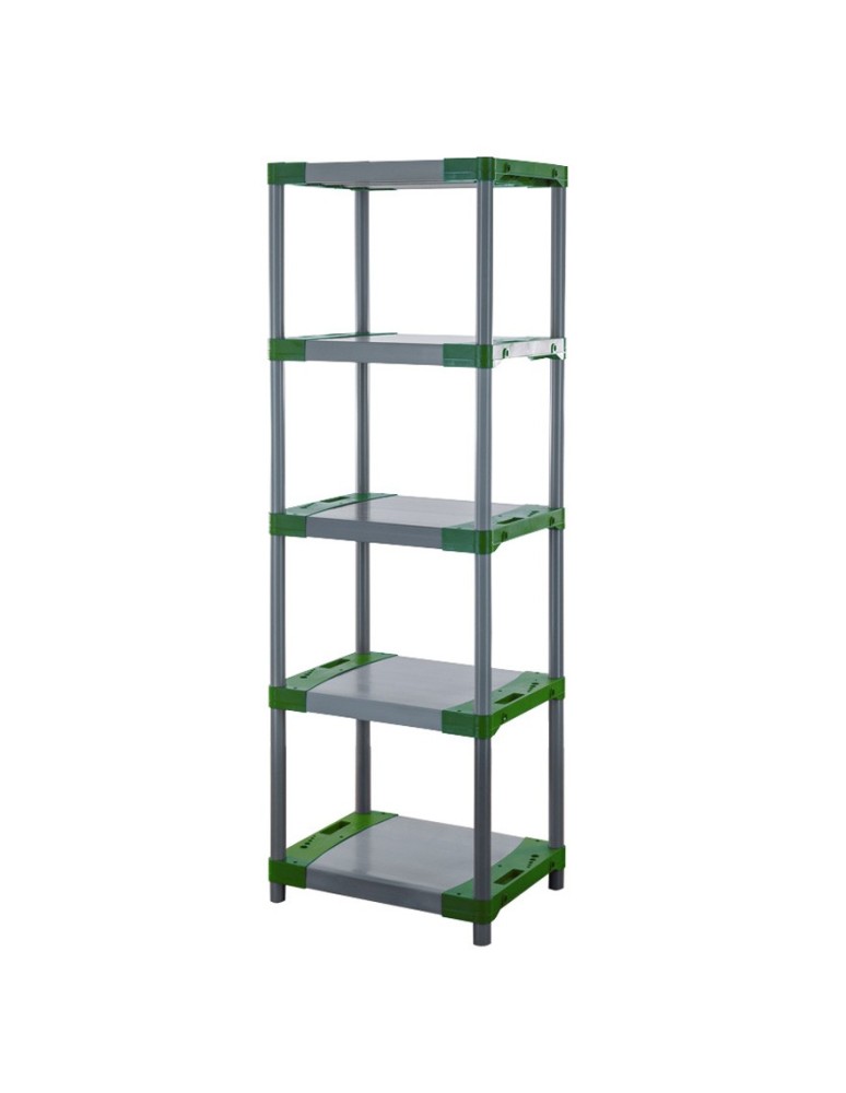 Regały z plastiku- tworzywa - Stojak z tworzywa plastikowy do piwnicy 180x50x46 ECO WODOODPORNY SOLIDNY - product b2b.wamar.biz 2