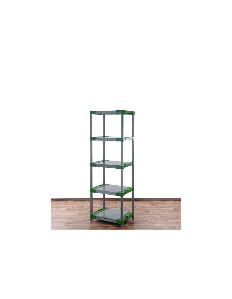 Regały z plastiku- tworzywa - Stojak z tworzywa plastikowy do piwnicy 180x50x46 ECO WODOODPORNY SOLIDNY - product b2b.wamar.biz 3