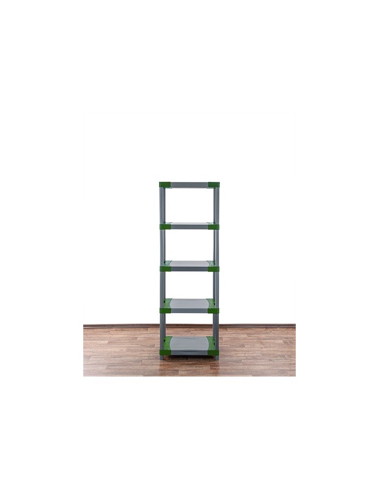 Regały z plastiku- tworzywa - Stojak z tworzywa plastikowy do piwnicy 180x50x46 ECO WODOODPORNY SOLIDNY - product b2b.wamar.biz 4