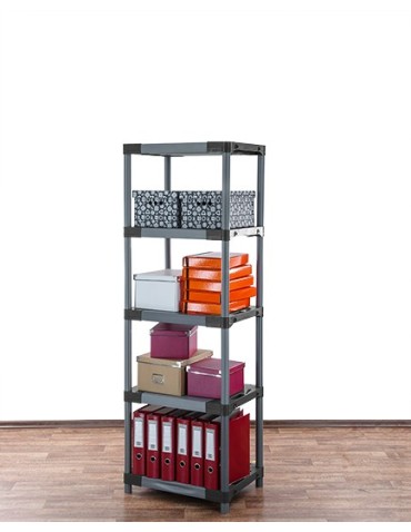 Regały z plastiku- tworzywa - Stojak z tworzywa plastikowy do piwnicy 180x50x46 ECO WODOODPORNY TRWAŁY - product 5