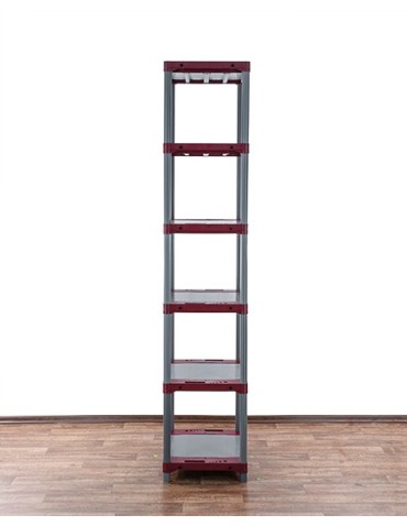 Regały z plastiku- tworzywa - Regał z plastiku tworzywa do piwnicy 222x50x46 cm ECO WODOODPORNY MODUŁOWY - product 4