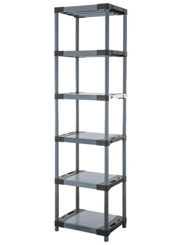 Stojak z plastiku tworzywa do piwnicy 222x50x46 cm ECO WODOODPORNY MODUŁOWY - product 2