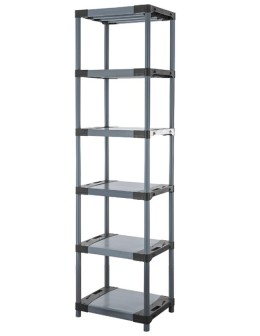 Stojak z plastiku tworzywa do piwnicy 222x50x46 cm ECO WODOODPORNY MODUŁOWY - product 2