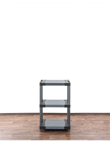 Regały z plastiku- tworzywa - Stojak plastikowy do piwnicy regał WZMOCNIONY 98x50x46 cm 97%RECYKLING ECO - product 4