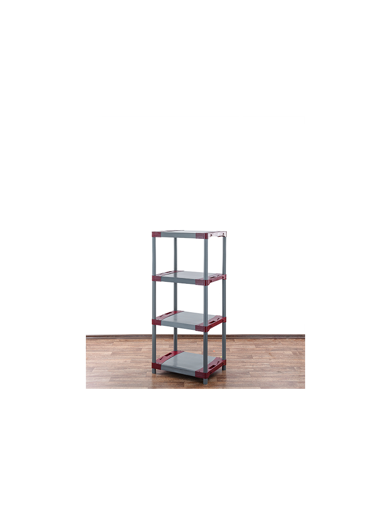 Regały z plastiku- tworzywa - Regał plastikowy WZMOCNIONY regał z tworzywa 138x50x46 cm 97%RECYKLING ECO - product b2b.wamar.biz 3