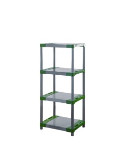 Stojak plastikowy WZMOCNIONY regał z tworzywa 138x50x46 cm 97%RECYKLING ECO - product 2