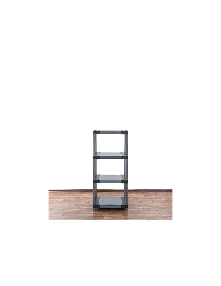 Regały z plastiku- tworzywa - Stojak plastikowy WZMOCNIONY regał z tworzywa 138x50x46 cm 97%RECYKLING ECO - product b2b.wamar.biz 4