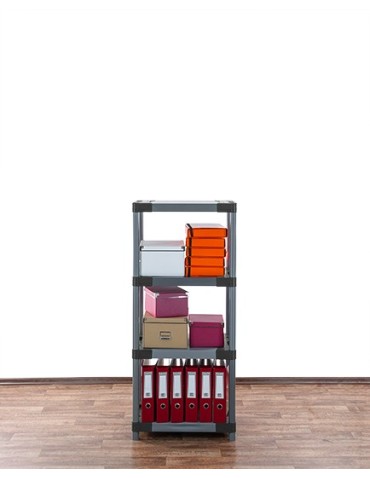 Regały z plastiku- tworzywa - Stojak plastikowy WZMOCNIONY regał z tworzywa 138x50x46 cm 97%RECYKLING ECO - product 6