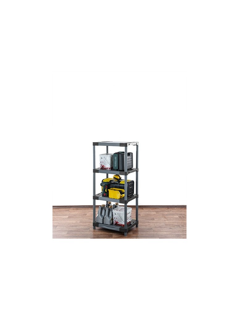 Regały z plastiku- tworzywa - Stojak plastikowy WZMOCNIONY regał z tworzywa 138x50x46 cm 97%RECYKLING ECO - product b2b.wamar.biz 7