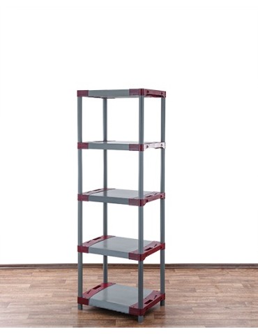 Regały z plastiku- tworzywa - Regał z tworzywa plastikowy do piwnicy 180x50x46 ECO WZMOCNIONY SOLIDNY - product 3