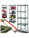 Stojak z tworzywa plastikowy do piwnicy 180x50x46 ECO WZMOCNIONY SOLIDNY