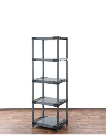 Regały z plastiku- tworzywa - Stojak z tworzywa plastikowy do piwnicy 180x50x46 ECO WZMOCNIONY TRWAŁY - product 3