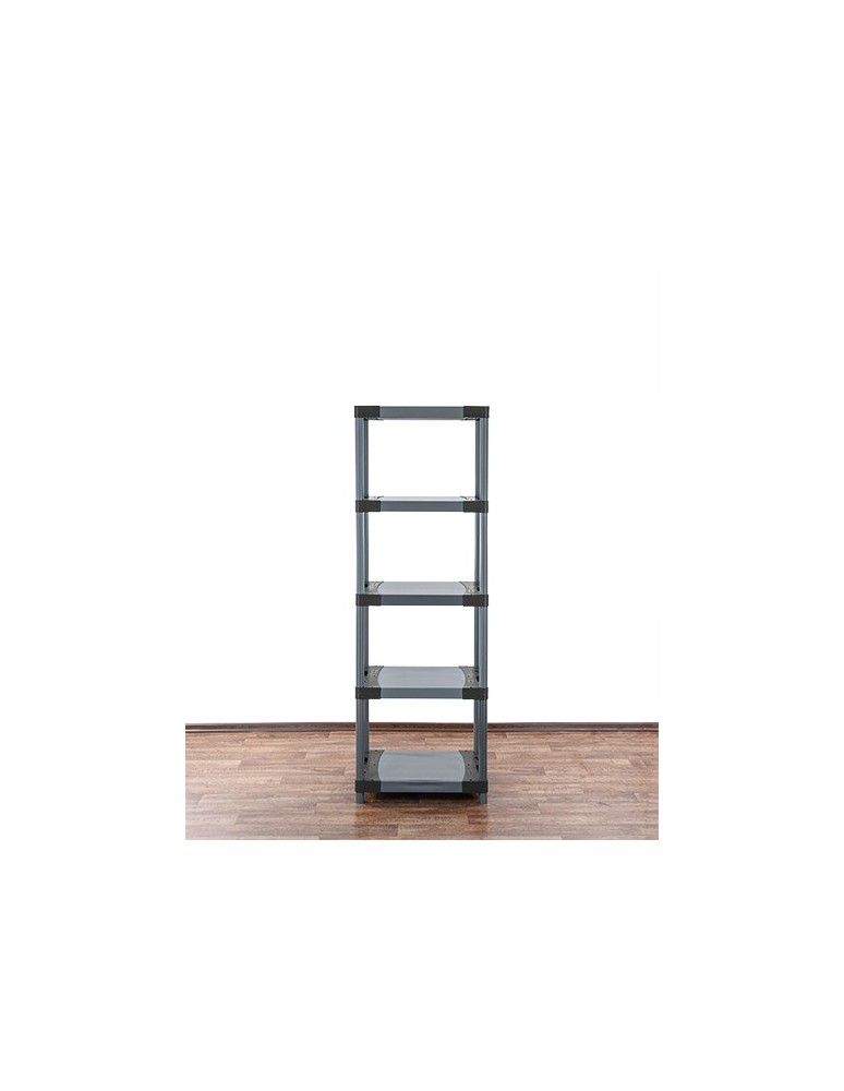 Regały z plastiku- tworzywa - Stojak z tworzywa plastikowy do piwnicy 180x50x46 ECO WZMOCNIONY TRWAŁY - product b2b.wamar.biz 4