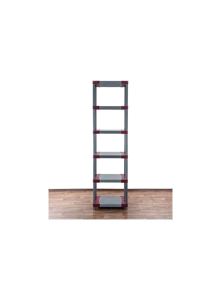 Regały z plastiku- tworzywa - Regał z plastiku tworzywa WZMOCNIONY 222x50x46 cm ECO WODOODPORNY MODUŁOWY - product b2b.wamar.biz 3