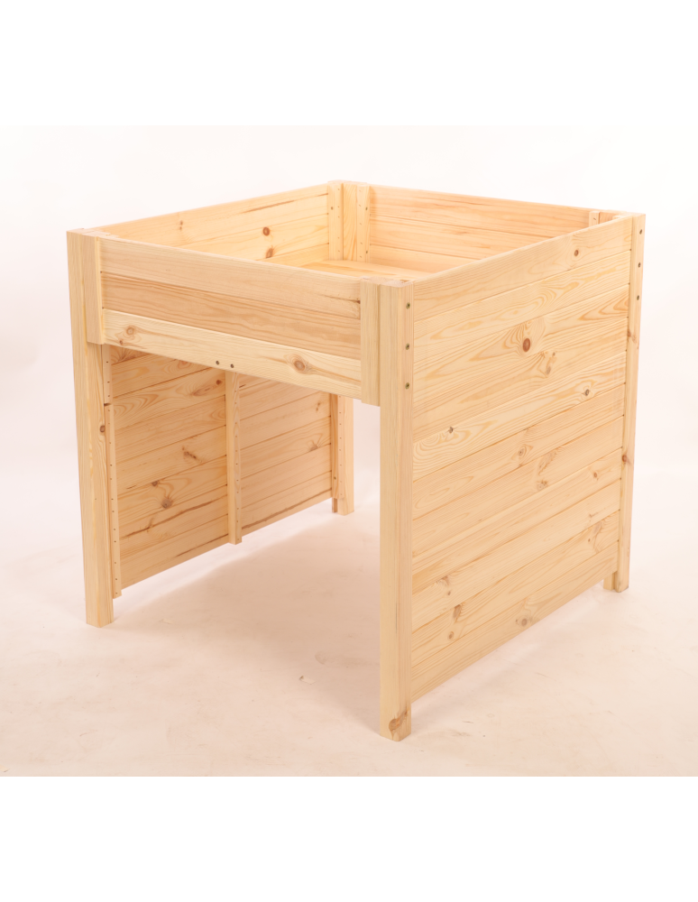 Garaż do kosiarki - GARAŻ DO KOSIARKI zadaszenie do robota koszącego DREWNIANY 2W1 DONICA EKO - product b2b.wamar.biz 2