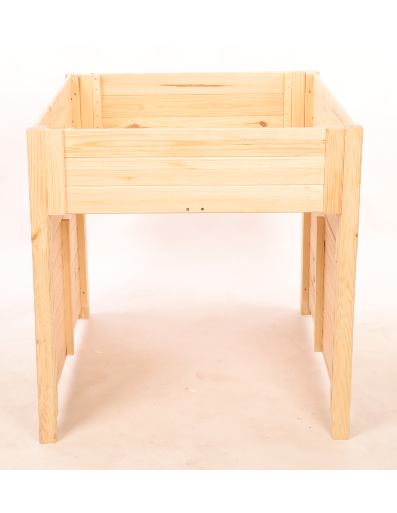 Garaż do kosiarki - GARAŻ DO KOSIARKI zadaszenie do robota koszącego DREWNIANY 2W1 DONICA EKO - product b2b.wamar.biz 4