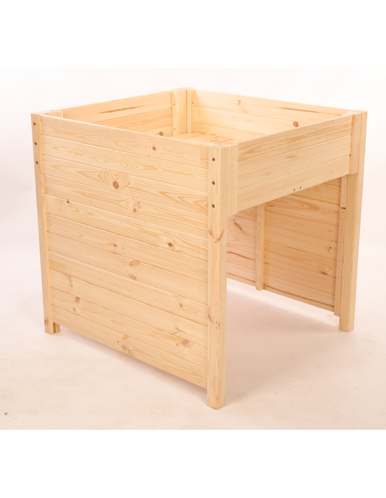 Garaż do kosiarki - GARAŻ DO KOSIARKI zadaszenie do robota koszącego DREWNIANY 2W1 DONICA EKO - product b2b.wamar.biz 6