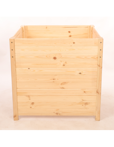 Garaż do kosiarki - GARAŻ DO KOSIARKI zadaszenie do robota koszącego DREWNIANY 2W1 DONICA EKO - product 7