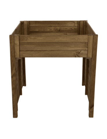 Garaż do kosiarki - GARAŻ DLA ROBOTA KOSZĄCEGO zadaszenie dla kosiarki DREWNIANY 2W1 DONICA ECO - product 5