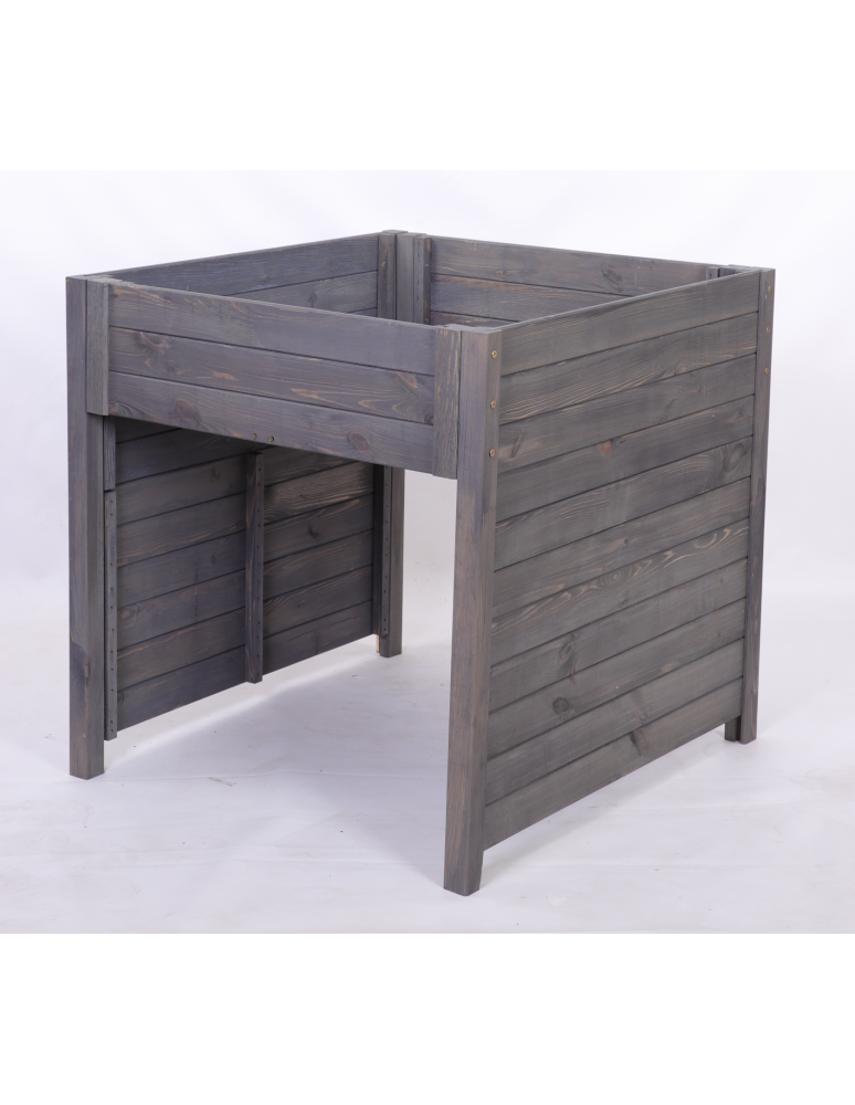 Garaż do kosiarki - GARAŻ DLA ROBOTA KOSZĄCEGO zadaszenie dla kosiarki DREWNIANY 2W1 DONICA ECO - product b2b.wamar.biz 4