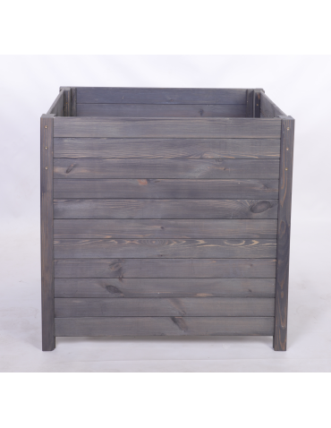 Garaż do kosiarki - GARAŻ DLA ROBOTA KOSZĄCEGO zadaszenie dla kosiarki DREWNIANY 2W1 DONICA ECO - product 5