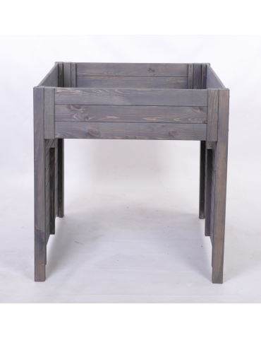 Garaż do kosiarki - GARAŻ DLA ROBOTA KOSZĄCEGO zadaszenie dla kosiarki DREWNIANY 2W1 DONICA ECO - product 6