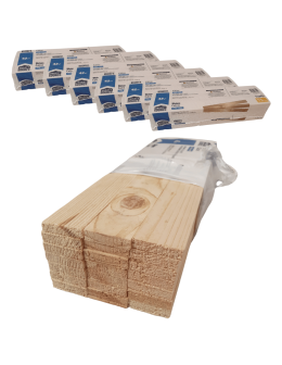 DREWNIANE ETYKIETY ZNACZNIKI DO ROŚLIN TABLICZKI kliny montażowe 6x42 szt - product 2