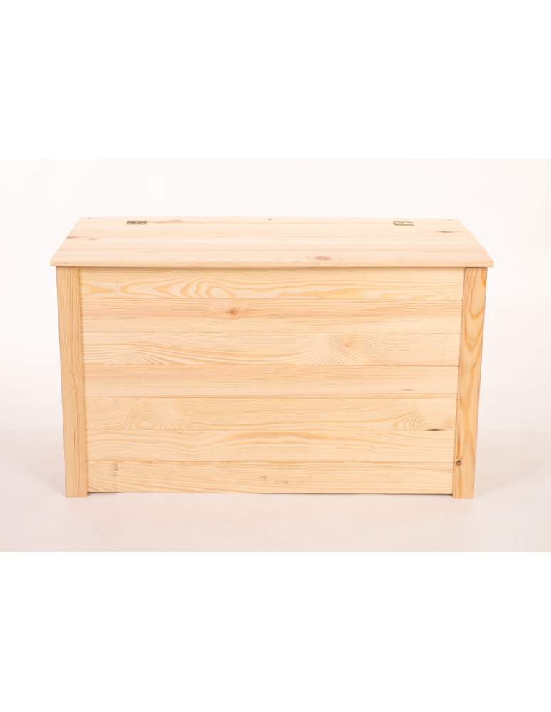 Skrzynie drewniane do domu- ławki drewniane ze skrzynią - Skrzynia ogrodowa drewniana na zabawki kufer na balkon taras do domu 140L - product b2b.wamar.biz 1