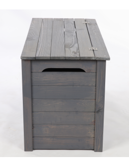 Skrzynia ogrodowa drewniana na zabawki kufer na balkon taras do domu 140L - product 2