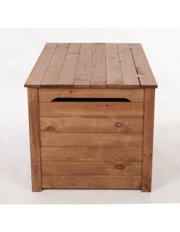 Skrzynia ogrodowa drewniana na zabawki kufer na balkon taras do domu 190L - product 2