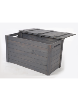 Skrzynia ogrodowa drewniana na zabawki kufer na balkon taras do domu 190L - product 2