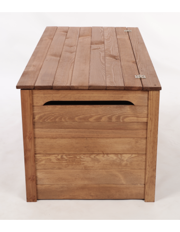 Skrzynia ogrodowa drewniana na zabawki kufer na balkon taras do domu 270L - produkt 2